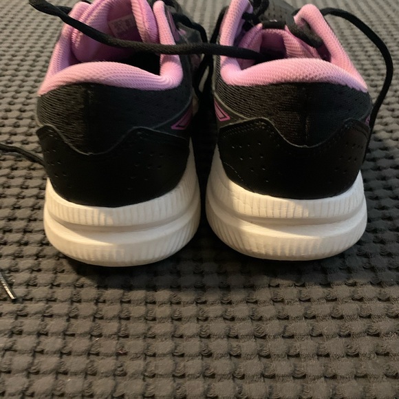 ASICS Women’s Black and Purple Running Shoes - Picture 3 of 6